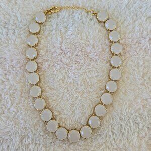 EUC J. Crew Gold-tone Necklace w/ Opal-tone Stones